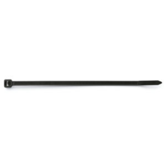 Imagine Legături de cablu din nailon 4,8x370 mm negre