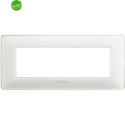 Imagine Rama ornament 4 module albă Matix