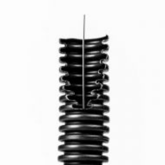 Imagine Tub flexibil (copex) D16, Halogen free, ignifug, cu fir tragere, rolă 100 metri - DLX