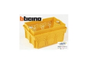 Imagine Doza aparat încastrată tencuială 3 module Bticino Matix 503E
