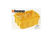 Imagine Doza aparat încastrată tencuială 3 module Bticino Matix 503E