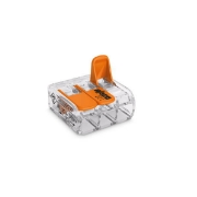 Imagine Conector rapid WAGO 221-413 cu pârghie, 3 intrări, 32A, 4mm²
