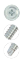 Imagine Șurub autoforant cu cap plat și șaibă, PH2, oțel, RAL 9002, 4.2 x 19 mm, 1000 bucăți
