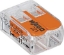 Imagine Conector rapid WAGO 221-412 cu pârghie, 2 intrări, 32A, 4mm²