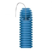 Imagine Tub flexibil PVC Gewiss DX15120R, D exterior 20 mm, 750 N, cu fir de tragere, rola 100 m