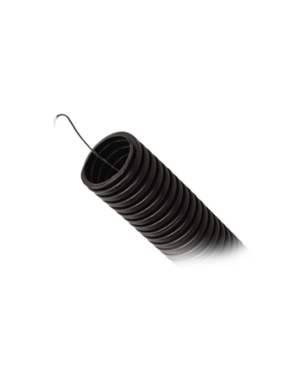 Imagine Tub flexibil PVC Gewiss DX15120R, D exterior 20 mm, 750 N, cu fir de tragere, rola 100 m