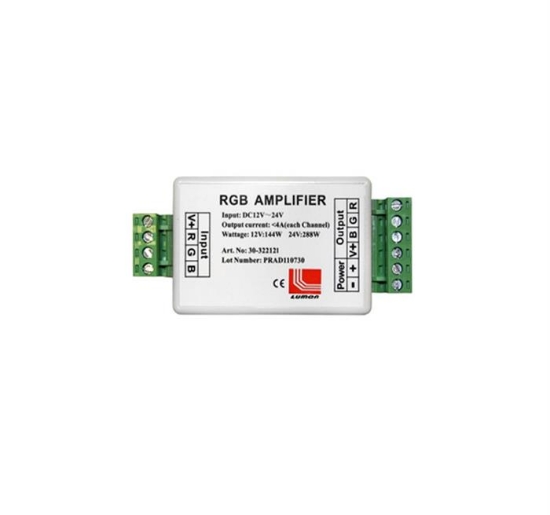 Imagine Amplificator pentru bandă LED RGB 12/24V 4A