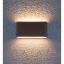 Imagine Aplica LED de exterior TWILL 11W gri maro închis alb mat iluminare sus jos IP65