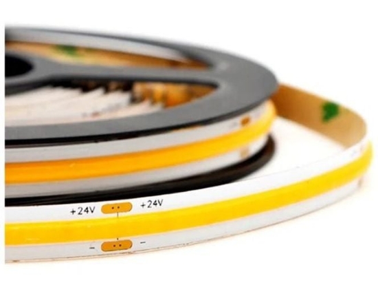 Imagine Bandă LED COB 8W/m 24VDC IP54 Alb Cald 320LED/m