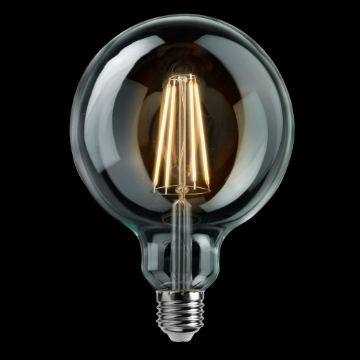 Arată detalii pentru Bec LED COG Glob Transparent D:125mm E27 12W Lumină Caldă 230V Imagine Bec LED COG Glob Transparent D:125mm E27 12W Lumină Caldă 230V
