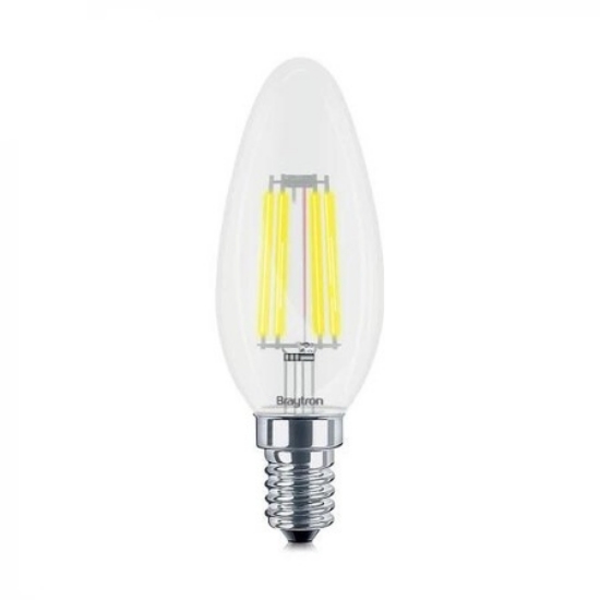 Imagine Bec LED COG Lumanare Clar E14 4W 230V Lumina Calda