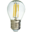 Imagine Bec LED COG Sferic Clar E27 4W Lumină Caldă 230V