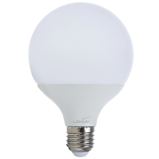 Imagine Bec LED glob G95 E27 15W lumină rece 230V