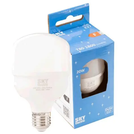 Imagine Bec LED SL E27 20W Lumină Rece 230V IP54