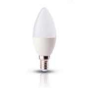 Imagine Bec LED V-TAC 5.5W E14 Lumanare Alb Rece 6400K