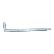 Imagine Brat metalic D60mm 200cm galvanizat la cald 120° BRAT60 200NI.2