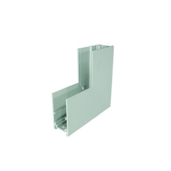 Imagine Conector de colț 90° aplicat și suspendat pentru șină magnetică, alb