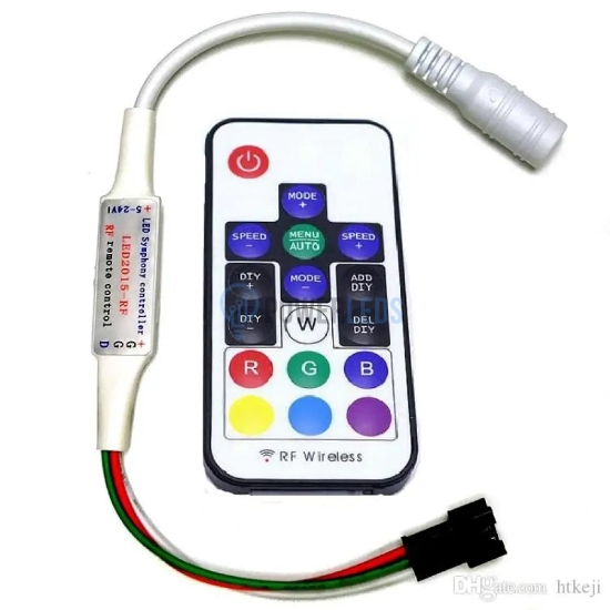 Imagine Controler digital pentru bandă LED RGB cu telecomandă II997
