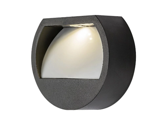 Imagine Aplică de exterior solară Narmada LED 0,5W 4000K IP44 negru