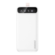 Imagine Acumulator extern Dudao 30000 mAh 3x USB cu afișaj LED și lampă negru