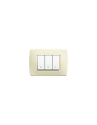 Imagine Rama 3 module, finisaj MOON, Bticino Living Now