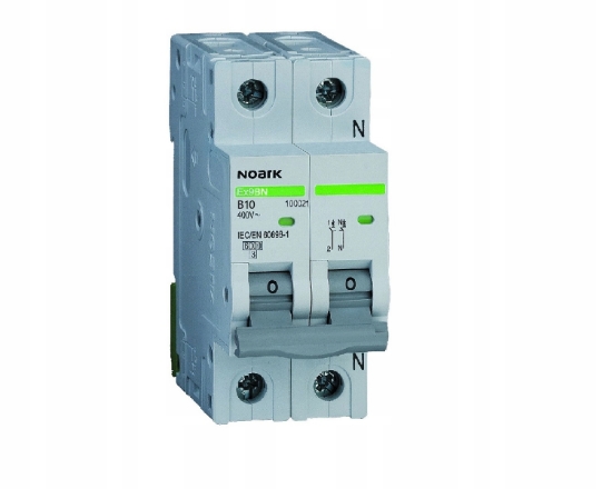 Imagine SIG NOARK 1PN B10 MINI INTRERUPATOR 6KA CARACTERISTICA B 10A 1+N 100021
