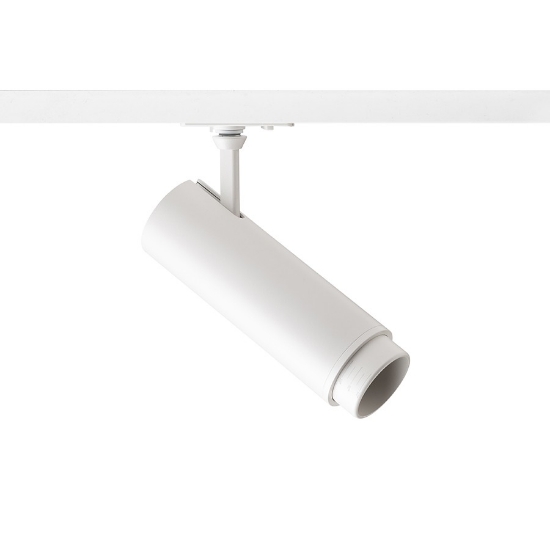 Imagine Spot LED 20W pentru șină 230V lumină albă 38°-ALB