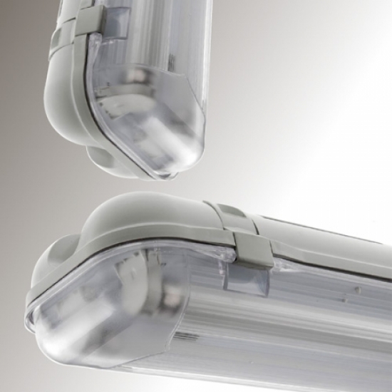 Imagine Corp Neon Etanș FIPAD IP65 2x18W pentru Tuburi LED 220V LD-HEL236B-30