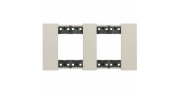 Imagine Ramă decorativă Bticino Living Now 2+2 module nisip