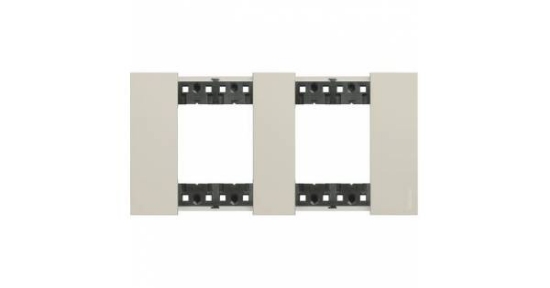 Imagine Ramă decorativă Bticino Living Now 2+2 module nisip