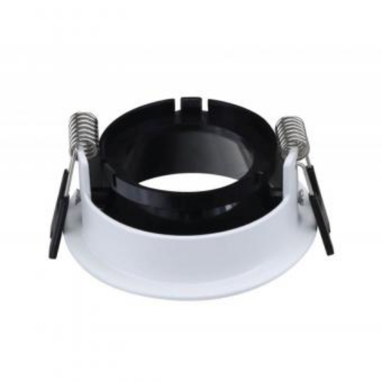 Imagine Carcasă alb/negru rotundă pentru GU10 BETA-RR1