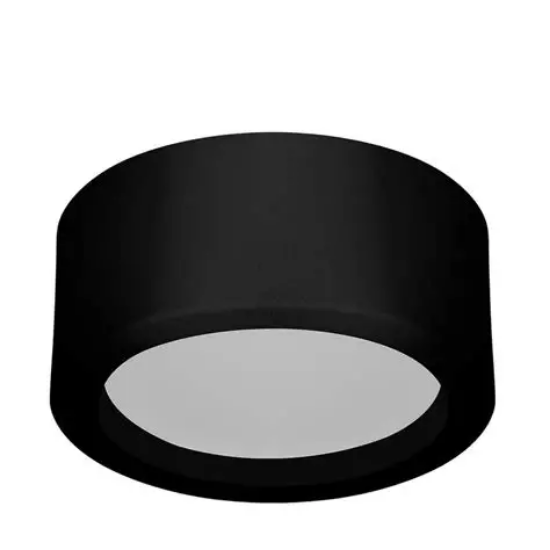 Imagine Spot LED Rotund PT 18W Negru 3IN1 Braytron