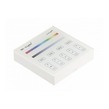 Arată detalii pentru Panou de control tactil RGBW cu 4 zone Imagine Panou de control tactil RGBW cu 4 zone