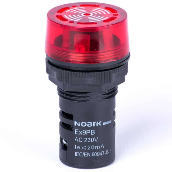 Imagine Lampă de semnalizare Noark 2 culori 230V 1 LED
