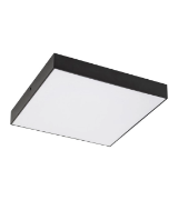 Imagine Plafonieră exterior Tartu LED 24W dimabilă pătrată negru RAB 7900