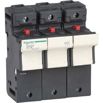 Arată detalii pentru Suport siguranță cilindrică 14x51mm 3x50A DF 02-151 Imagine Suport siguranță cilindrică 14x51mm 3x50A DF 02-151
