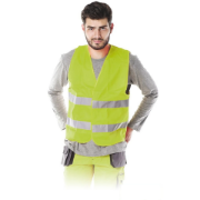 Imagine Vesta semnalizare cu bandă reflectorizantă, Neon 9195, galben, mărimea XL