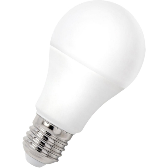 Imagine Bec LED A70 cu acumulator E27 9W 6400K alb rece