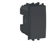 Imagine Intrerupator simplu, 1M, negru EASY