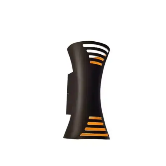 Imagine Aplica LED de exterior Marvel-10W, Negru/Auriu, 4200K