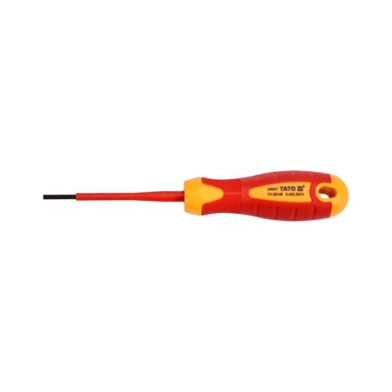 Imagine Șurubelniță izolată plată SL 2,5 75mm 1kVAC oțel aliat