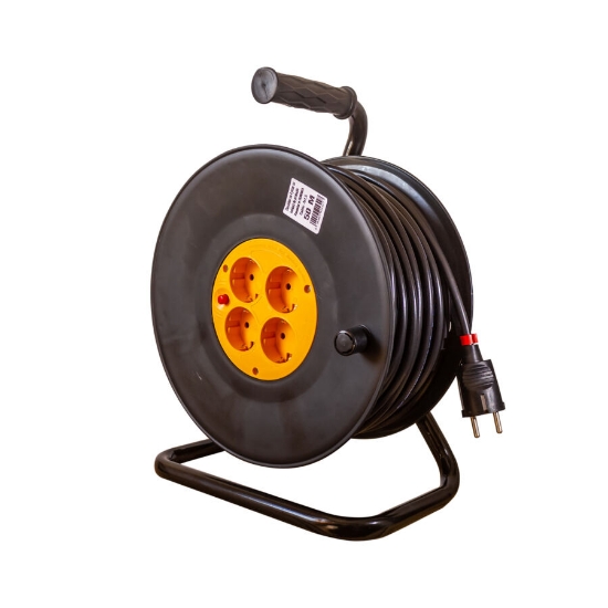 Imagine Prelungitor/derulator electric pe tambur, 20 m, 3x2.5 mm², Gelux