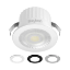 Imagine Spot LED rotund 3W 38G 3C 6500K IP54 ALB BRAYTRON