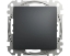 Imagine INTRERUPATOR CAP SCARA 16A 1P  1M ANTRACIT LGBTL4003N