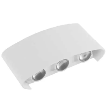 Arată detalii pentru Corp de iluminat LED de perete 6W 3000K VECTOR-B-WL Alb IP65 Imagine Corp de iluminat LED de perete 6W 3000K VECTOR-B-WL Alb IP65