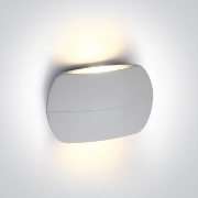 Imagine Corp de iluminat oval cu LED 2x3W 3000K 230V IP54 alb