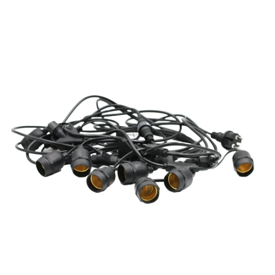 Imagine Ghirlandă luminoasă Adeleq 15-2075100, interior/exterior, 10 x E27, 10 m