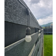 Imagine Ghirlandă luminoasă Adeleq 15-2075100, interior/exterior, 10 x E27, 10 m