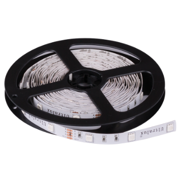 Arată detalii pentru Bandă LED RGB 7.2W/m, 12V DC, SMD5050, 30LED/m, IP20 Imagine Bandă LED RGB 7.2W/m, 12V DC, SMD5050, 30LED/m, IP20