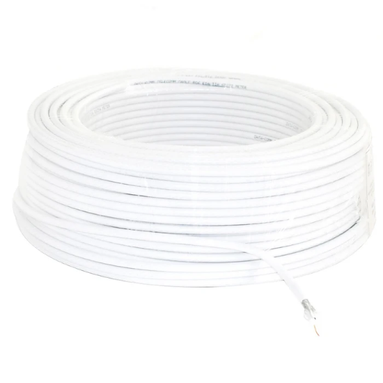 Imagine Cablu Coaxial RG6 CX4 Cu/Cu 75ohm Alb 500m/buc